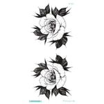 Load image into Gallery viewer, Temporary Tattoo Colorful Flowers
