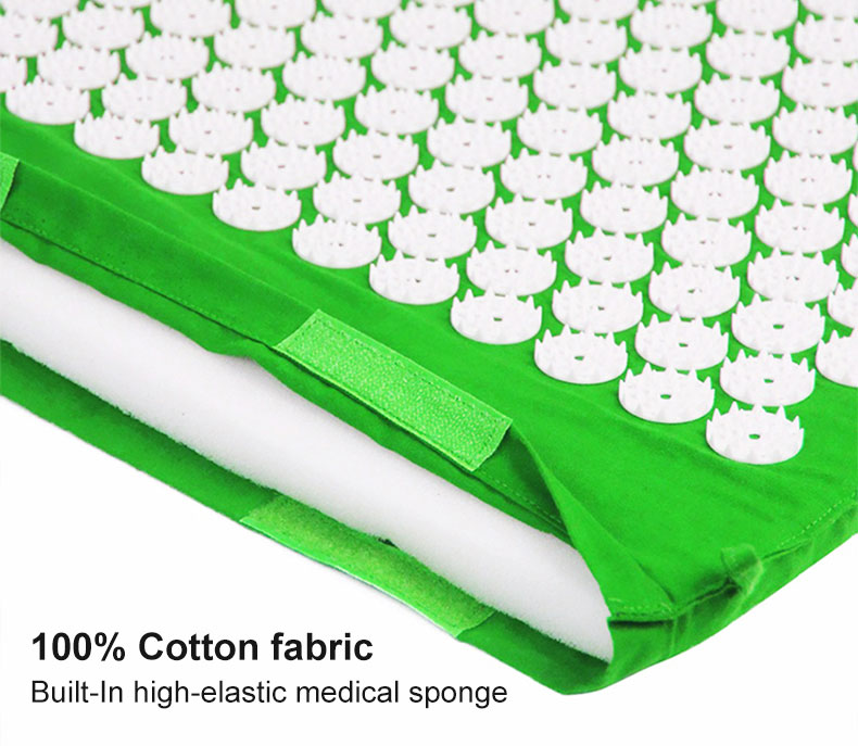 Massage Mat Acupressure Mat 68cm*42cmCushion Mat Relieve Back Body Pain Spike Yoga Mat Pillow