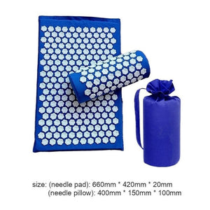 3pcs/set Hot Sale Yoga Mats Wear-resistant Portable Spike Relieve Stress Pain Pad Lotus Acupuncture Massage Yoga Pillow