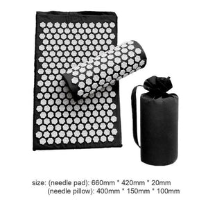 3pcs/set Hot Sale Yoga Mats Wear-resistant Portable Spike Relieve Stress Pain Pad Lotus Acupuncture Massage Yoga Pillow