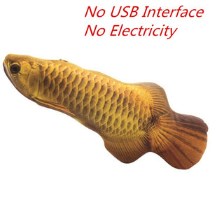 30CM Electronic Pet Cat Toy Electric USB Charging Simulation Fish Toys for Dog Cat Chewing Playing Biting Supplies Dropshiping