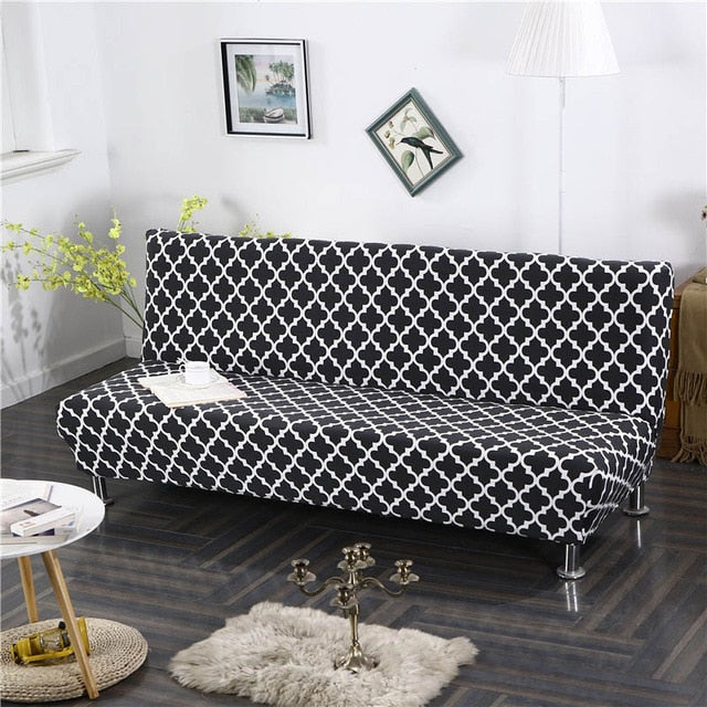 All-inclusive Folding Sofa Bed Cover Tight Wrap Sofa Towel Rekbare Kaft Couch Cover Without Armrest housse de canap cubre sofa