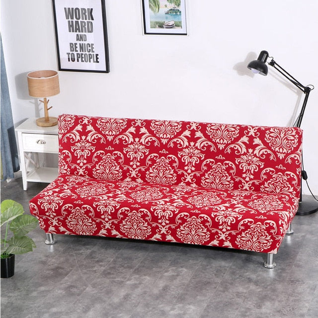 All-inclusive Folding Sofa Bed Cover Tight Wrap Sofa Towel Rekbare Kaft Couch Cover Without Armrest housse de canap cubre sofa