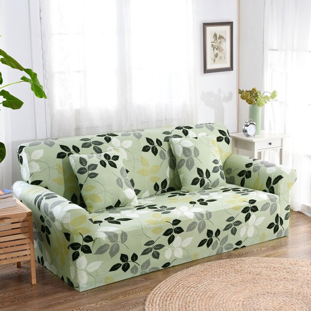 Tight-wraped Elastic Stretch Sofa Cover Spandex Printed Modern Couch Cover Slipcovers Home Furniture Protector 1/2/3/4 seater