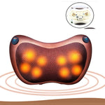 Load image into Gallery viewer, Head Neck Massager Car Home Cervical Shiatsu Massage Neck Back Waist Body Electric Multifunctional Massage Pillow Cushion
