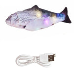 Load image into Gallery viewer, 30CM Electronic Pet Cat Toy Electric USB Charging Simulation Fish Toys for Dog Cat Chewing Playing Biting Supplies Dropshiping
