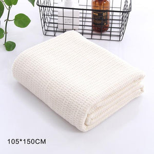 56   solid knitted Waffle plaid blanket with Tassel nordic modern Soft blanket for bed Chair sofa couch home nap blanket gray