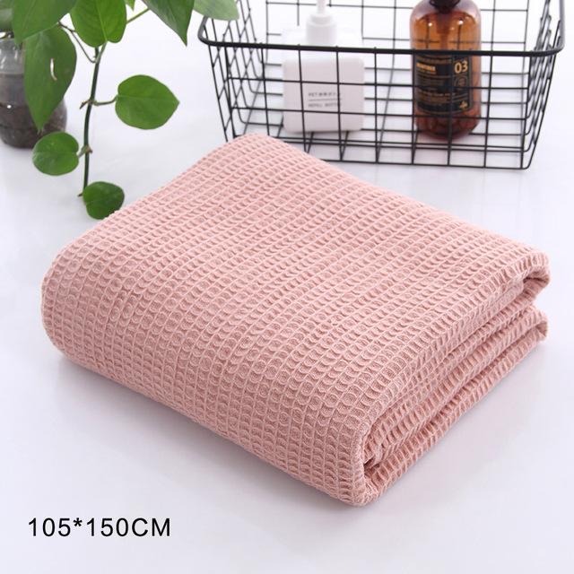 56   solid knitted Waffle plaid blanket with Tassel nordic modern Soft blanket for bed Chair sofa couch home nap blanket gray