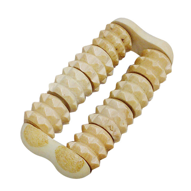 1 Pc Wood Massager Roller Body Foot Reflexology   Shiatsu Therapy Meridians Massager Health Care Hot Sale