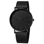 Load image into Gallery viewer, Minimalist Men Fashion Ultra Thin Watches Simple Men Business Stainless Steel Mesh Belt Quartz Watch Relogio Masculino
