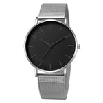 Load image into Gallery viewer, Minimalist Men Fashion Ultra Thin Watches Simple Men Business Stainless Steel Mesh Belt Quartz Watch Relogio Masculino
