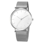 Load image into Gallery viewer, Minimalist Men Fashion Ultra Thin Watches Simple Men Business Stainless Steel Mesh Belt Quartz Watch Relogio Masculino
