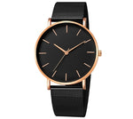 Load image into Gallery viewer, Minimalist Men Fashion Ultra Thin Watches Simple Men Business Stainless Steel Mesh Belt Quartz Watch Relogio Masculino
