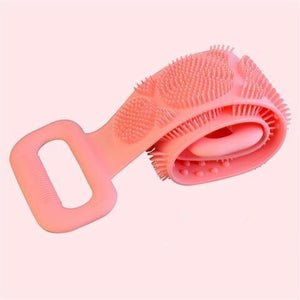 Magic Silicone Brushes Bath Towels Rubbing Back Mud Peeling Body Massage Shower Extended Scrubber Skin Clean Shower Brushes