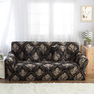 Geometric Stretch Sofa Cover Elastic Stretch Tight Wrap All-inclusive Non-slip Corner Sofa Towel Couch Cover Furniture Slipcover