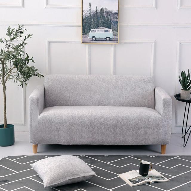 61Sofa Slipcover 1/2/3/4 seater Sofa Cover Tight Wrap All-inclusive Couch Cover Sectional Corner Sofa Covers for Living Room 1PC