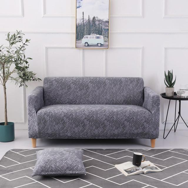 61Sofa Slipcover 1/2/3/4 seater Sofa Cover Tight Wrap All-inclusive Couch Cover Sectional Corner Sofa Covers for Living Room 1PC