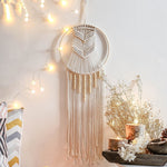 Load image into Gallery viewer, Nordic Star Moon Macrame Dream Catcher Boho Room Decor Room Decoration Macrame Wall Hanging  Kids Room Nursery Gifts
