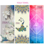 Load image into Gallery viewer, Microfiber Yoga Towel Sweat Anti-skid Portable Gym Fitness Blanket Sports Exercise Yoga mat Towel Pilates Towel Yoga Mat Cover
