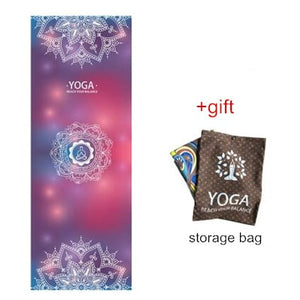 Microfiber Yoga Towel Sweat Anti-skid Portable Gym Fitness Blanket Sports Exercise Yoga mat Towel Pilates Towel Yoga Mat Cover