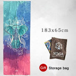 Load image into Gallery viewer, Microfiber Yoga Towel Sweat Anti-skid Portable Gym Fitness Blanket Sports Exercise Yoga mat Towel Pilates Towel Yoga Mat Cover
