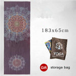 Load image into Gallery viewer, Microfiber Yoga Towel Sweat Anti-skid Portable Gym Fitness Blanket Sports Exercise Yoga mat Towel Pilates Towel Yoga Mat Cover
