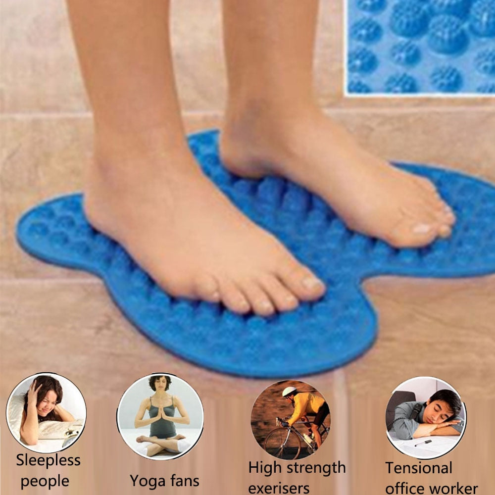 High Quality Foot Massage Pad Reflexology Foot Relief Mat Pain Relieving 2800 Points Massager Pad Acupressure Shiatsu Blanket