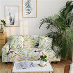 Load image into Gallery viewer, Elastic Happy Birds and Trees printed Sofa Cover Sectional L-shaped Couch Cover Tight Wrap All-inclusive Slipcover 1/2/3/4 Seats
