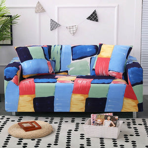 Elastic Sofa Cover Cotton Sofa Slipcovers Tight Wrap All-inclusive Sofa Covers for Living Room Pets Couch Cover 1/2/3/4 Seater